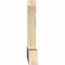 Ekena Millwork Portland Rough Sawn Timber Gable Bracket, Douglas Fir, 60"W x 30"H x 4"D x 6"F, 12/12 Pitch GBW060X30X0406POR00RDF - alternate 4